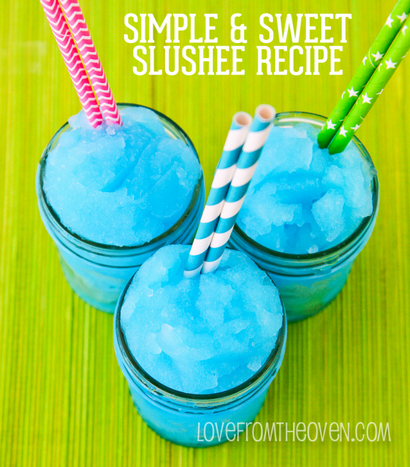 Einfache Hausgemachte Slushee Rezept - Liebe aus dem Ofen