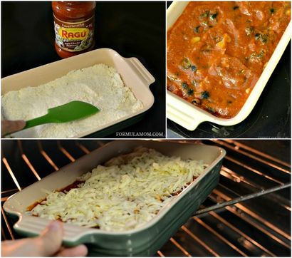 Leicht Lasagna Dip #Recipe #NewTraDish #sponsored