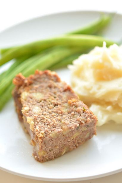 Pain de viande facile Recette avec seulement 3 ingrédients - Best Meat Loaf jamais!