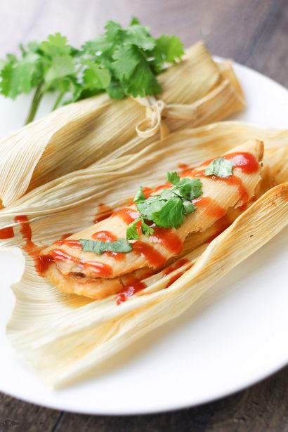 Einfaches mexikanisches Schweinefleisch Tamales Rezept