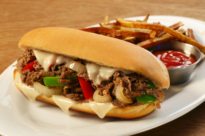 Einfach Philly Cheesesteak Rezept für die Partei