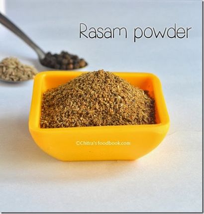 Facile Rasam Recette Avec Easy Rasam poudre, Chitra Livre alimentaire
