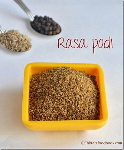 Facile Rasam Recette Avec Easy Rasam poudre, Chitra Livre alimentaire