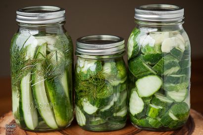 Facile Réfrigérateur Cornichons à l'aneth, autoproclamé Foodie