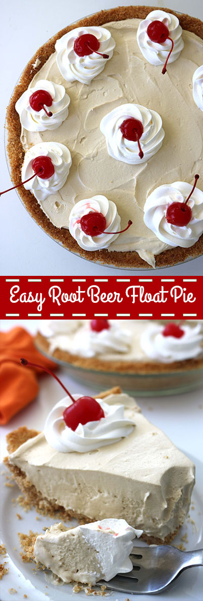 Facile Root Beer Pie Float