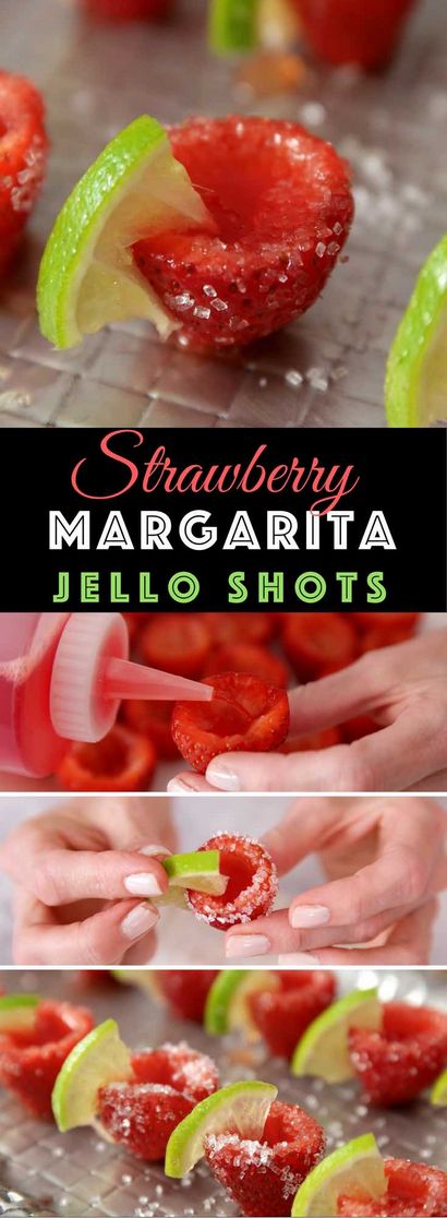 Einfache Erdbeere Jello Shots Rezept (mit Video), TipBuzz