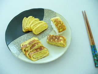 Leicht Tamagoyaki (Ei Sushi) 8 Schritte (mit Bildern)