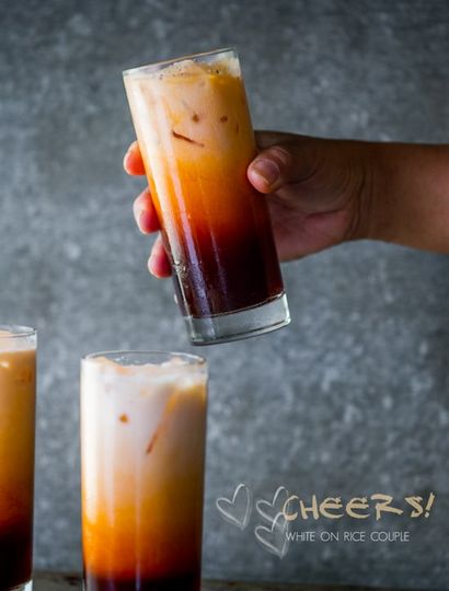 Einfach Thai Tee-Rezept, Hausgemachte Thai Iced Tea Rezept