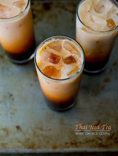 Einfach Thai Tee-Rezept, Hausgemachte Thai Iced Tea Rezept