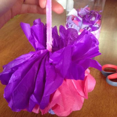 Facile Fleurs en papier tissu 5 étapes (avec photos)