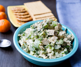 Facile tofu Salade Crunch!