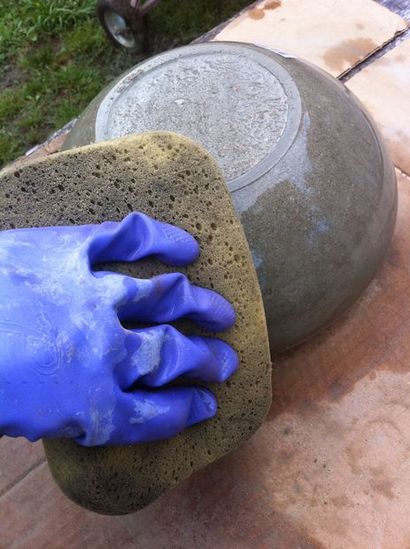 Facile à faire des bols en béton et jardinières 11 étapes (avec photos)