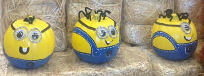 Facile à faire bricolage Minion citrouille d'Halloween