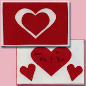 Facile Cartes Saint-Valentin pour les enfants à faire - Artisanat Saint-Valentin - Artisanat de tante Annie