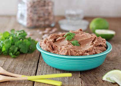 Leicht Vegetarisch Crock Pot Bohnenmus (ohne Schmalz!) - Küche Vertrag