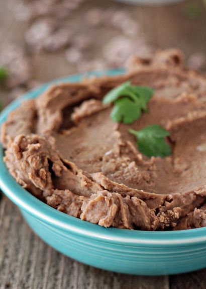 Leicht Vegetarisch Crock Pot Bohnenmus (ohne Schmalz!) - Küche Vertrag