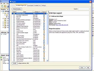 Easy Web Site Creation in dem NetBeans IDE