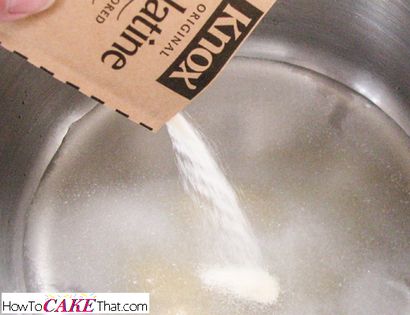 Comestible Gélatine plastique - Comment faire pour que CAKE (gélatine quantité sur) Comestible Gélatine plastique - Comment faire pour que CAKE