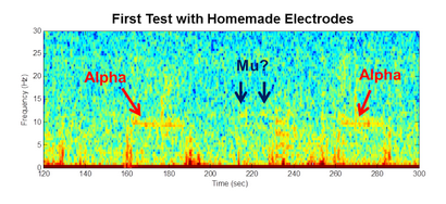EEG Hacker maison passive Electrodes