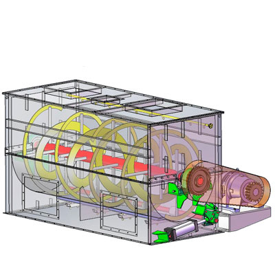 Alimentation efficace de mélange machine pour la ligne d'alimentation animale