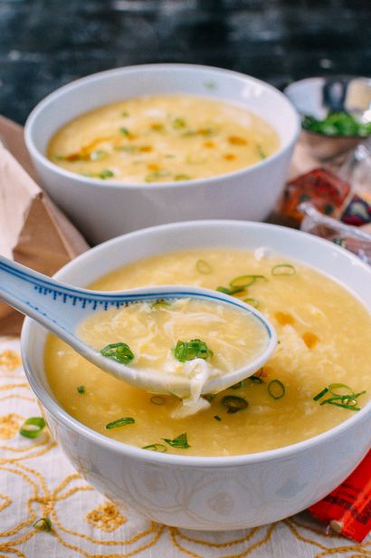 Egg Drop Soup - ein einfacher chinesischer Liebling