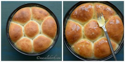 Eggless Ladi Pav pain Recette Buns, Mumbai Pav