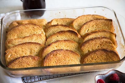 Français Toast Eggnog Casserole - Recette fille (comment faire du lait de poule toast français) Français Toast Eggnog Casserole - Recette fille