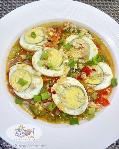 Egg Sarciado Recette - Recettes Portail des Philippines