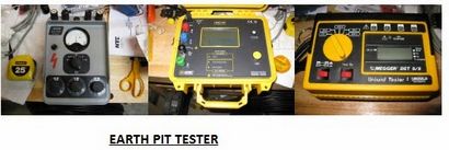 Elektrische Standards Erde Pit Widerstandsmessverfahren; Fall of Potentielle Verfahren