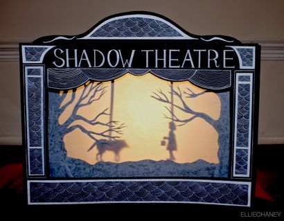 ELLIE CHANEY machen ein Schattenpuppentheater Buch