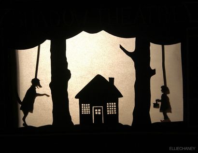 ELLIE CHANEY faire une ombre de livre de théâtre de marionnettes