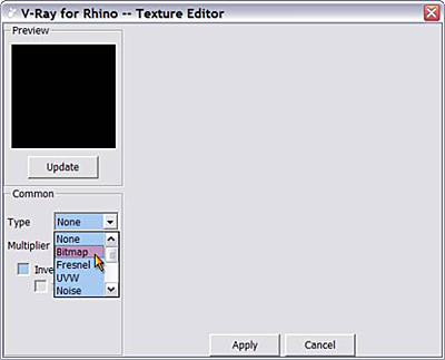 Emissive Materialien - VRay für Rhino-Handbuch
