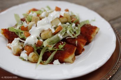 Enchiladas Rojas, un mexicain de Cook