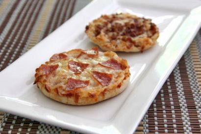 Englisch Muffin Pizzas - Gebackene von Rachel