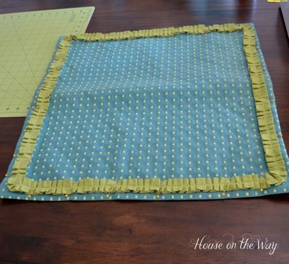 Umschlag Kissen Shams Tutorial - Haus auf dem Weg (Kissen) Umschlag Kissen Shams Tutorial - Haus auf dem Weg
