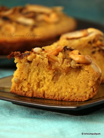 Erivum Puliyum Kalathappam, Gedämpfte süße Reiskuchen, Traditionelle Malabar Snack-Kuchen