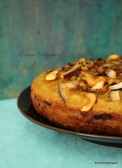 Erivum Puliyum Kalathappam, Gedämpfte süße Reiskuchen, Traditionelle Malabar Snack-Kuchen