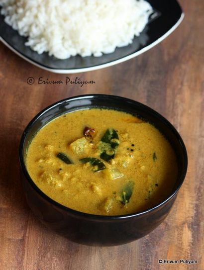 Erivum Puliyum Kumbalanga -Parippu Curry, Ash Gourd-Linsen-Curry