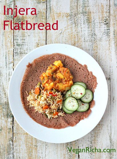 Äthiopische Injera - 100% Teff Fladen