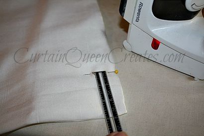 Euro Pleat draperie Panneaux - Tutoriel