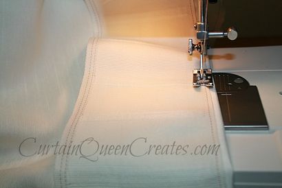 Euro Pleat draperie Panneaux - Tutoriel