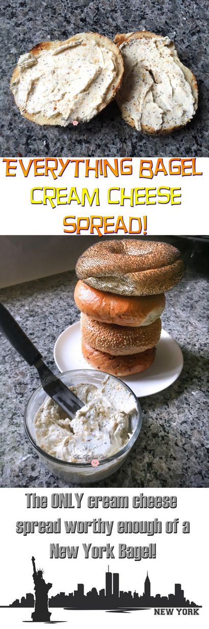 Alles Bagel Sahne Schmelzkäse