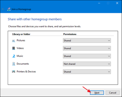 Tout ce que vous devez savoir sur l'utilisation dans Windows Groupes résidentiels