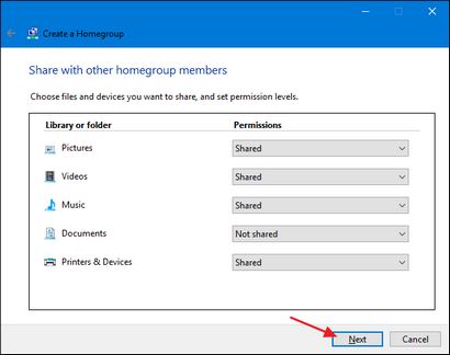 Tout ce que vous devez savoir sur l'utilisation dans Windows Groupes résidentiels