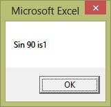 Excel-VBA-Lektion 7 trigonometrische Funktionen