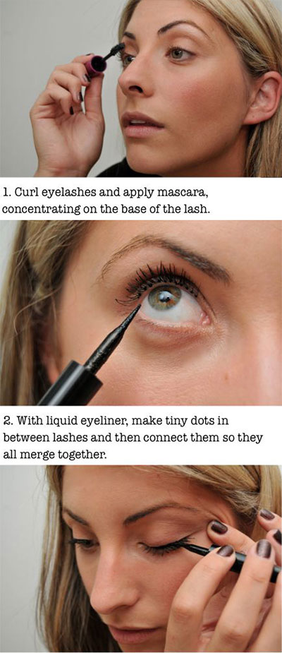 Eyeliner Hacks, Conseils Liner ailée, Astuces eyeliner liquide, photos