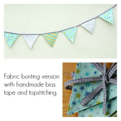 Stoff Bunting Tutorial