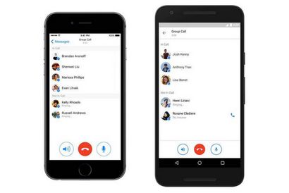 Facebook Messenger lance Appel de groupe pour devenir votre téléphone, TechCrunch