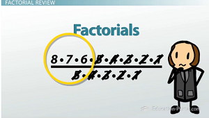 Factoriel Exercices - Vidéo & amp; leçon Transcription