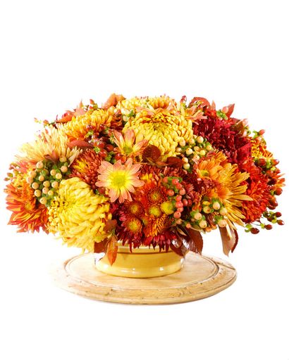 Fall-Blumen Arrangements, Martha Stewart